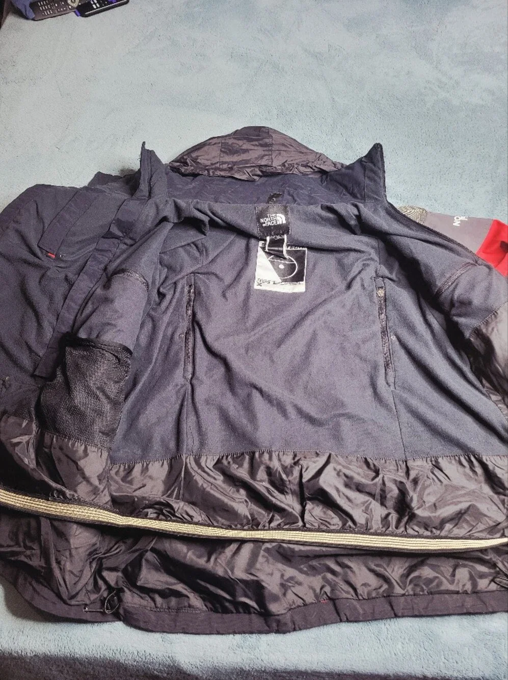 VTG The North Face Steep Tech Apogee Jacket Red Black XL Scot Schmidt Complete